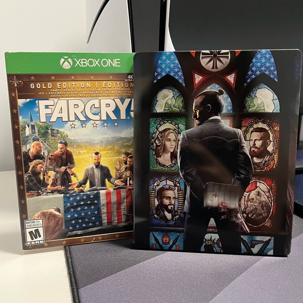 XBOX ONE Farcry 5 SteelBook Gold Edition | Limited Collector’s Edition Game